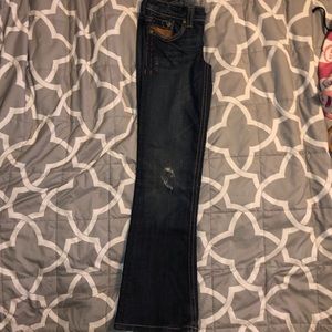 MEK denim boot cut jeans